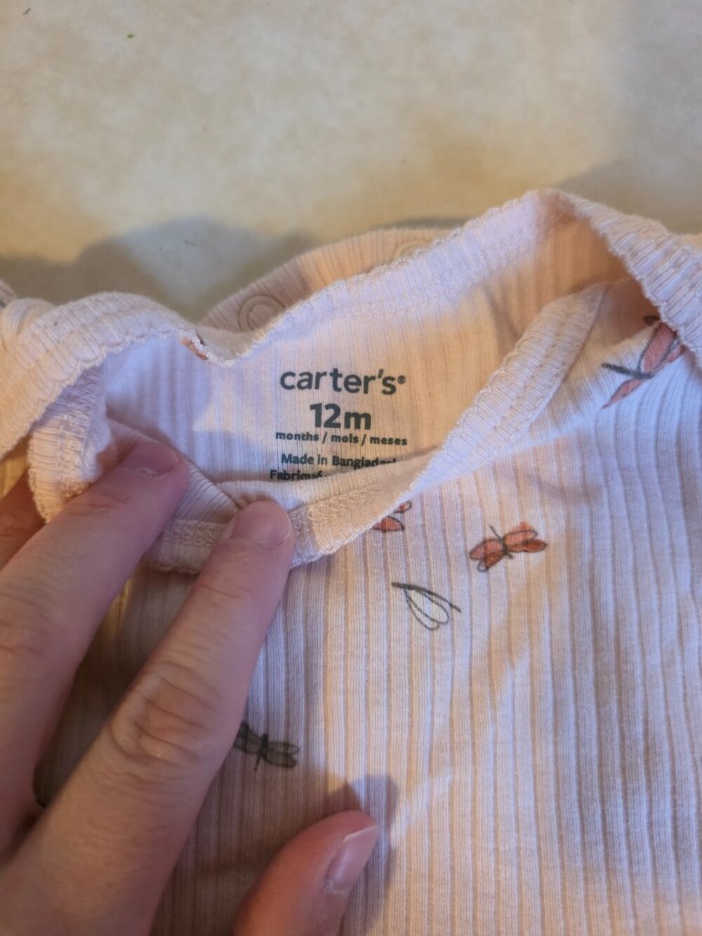12M Carter's Dragonfly Outfit